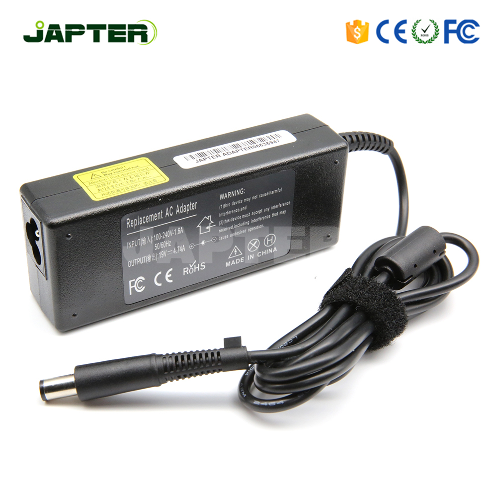 90W 19V4.74A 7.4*5.0mm Laptop Adapter For HP 418873-001 463955-001